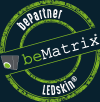 stamp_bePartner_LEDskin_NEG-DFP-Blau-200x200 BeMatrix